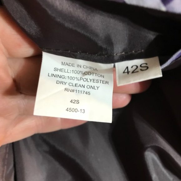 Stylish Black Chereskin Corduroy Blazer - Picture 5 of 6